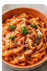 Creamy tomato pasta